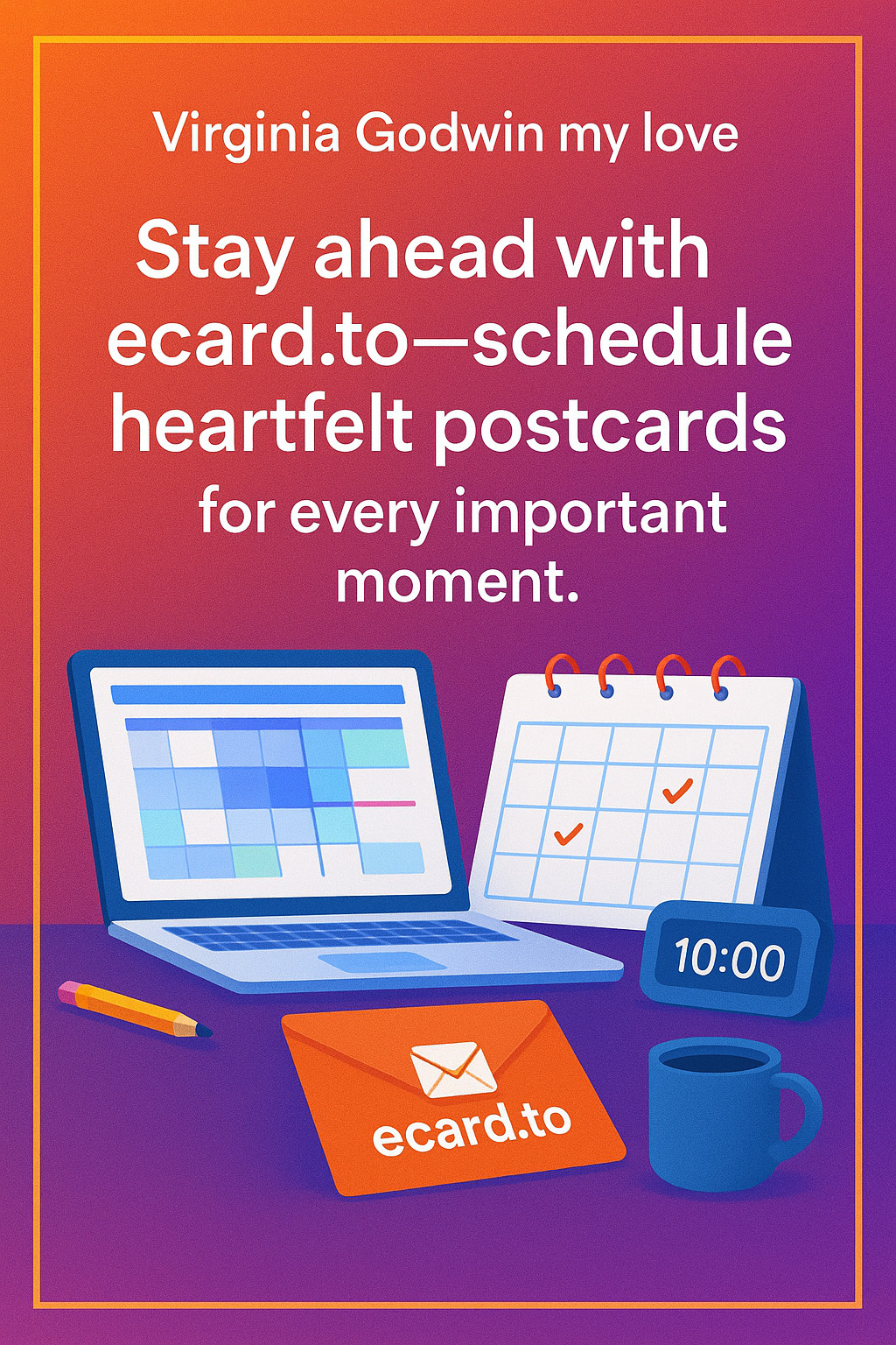 Greeting card preview
