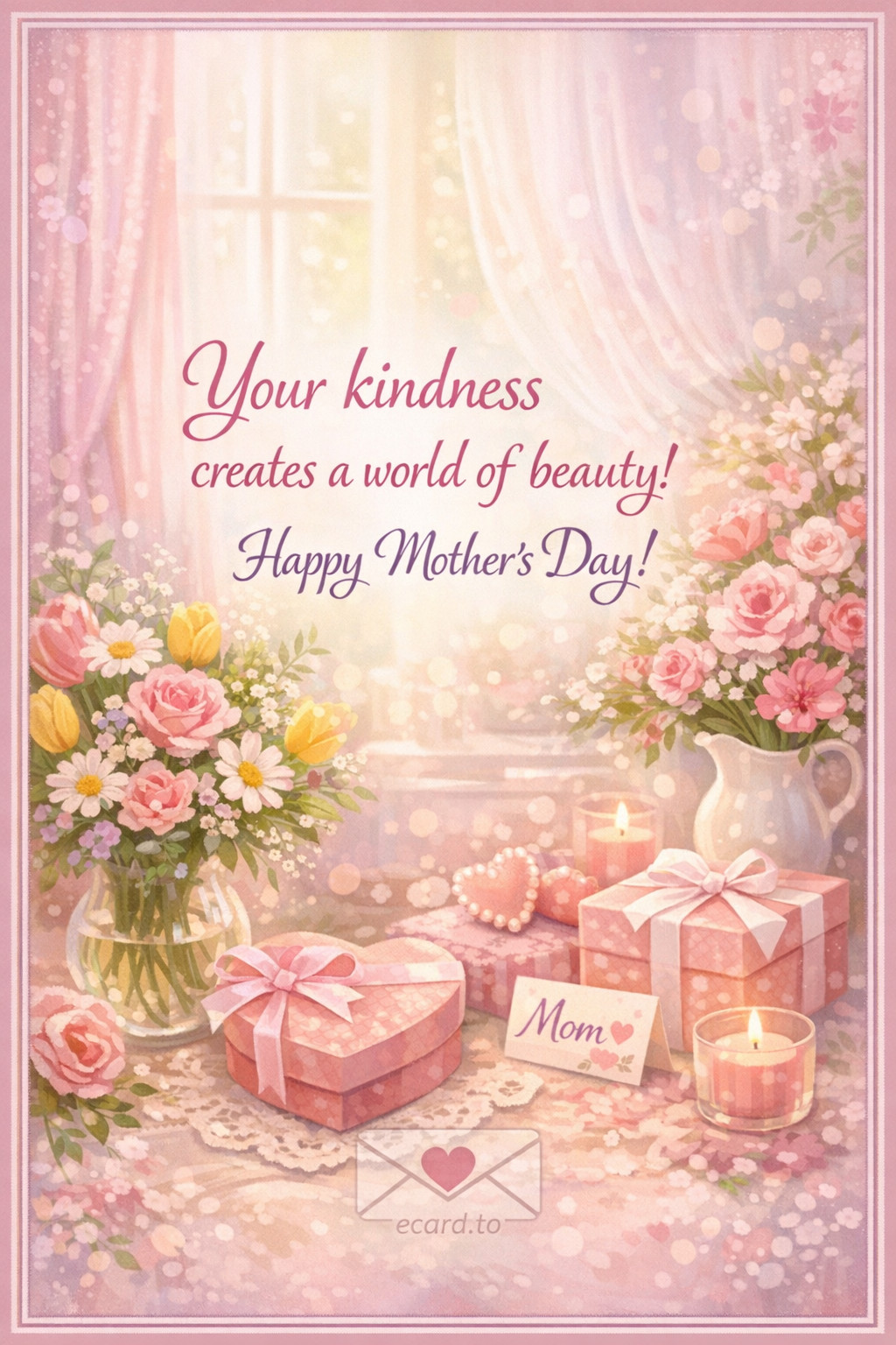 Greeting card preview